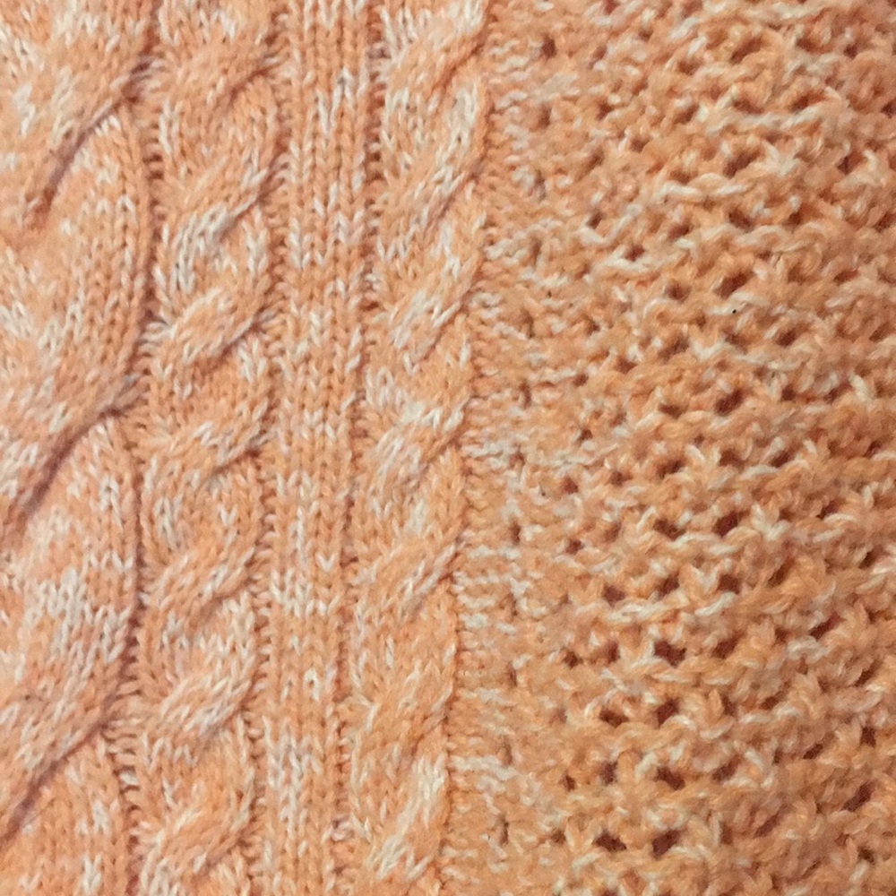 St. John’s Bay | Peach Knit Sweater - Picture 2 of 3